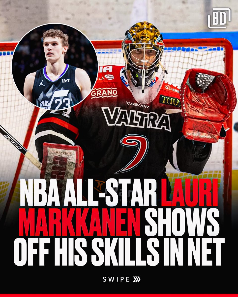 BarDown's tweet image. If the NBA doesn’t work out, we know where Utah Jazz forward Lauri Markkanen is heading. 🤝😂
(🎥: laurimarkkanen / IG)
