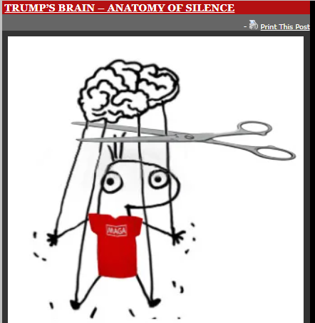 bears_with's tweet image. New investigation, new information on the official blackout of scans of Trump’s brain. White House takes leaf out of MI6 book on how to manage permanent medical coverup johnhelmer.net/trumps-brain-a…
