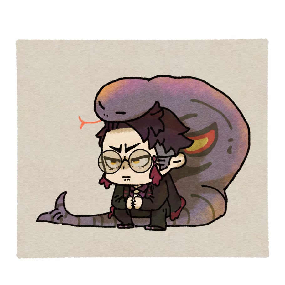 GoCo_TaMaGoS's tweet image. カラスバさんのアーボックは大事なお話してる時も巻きついてきたり頭乗せてきたりするんだろ！ワシは知ってるんだ！！