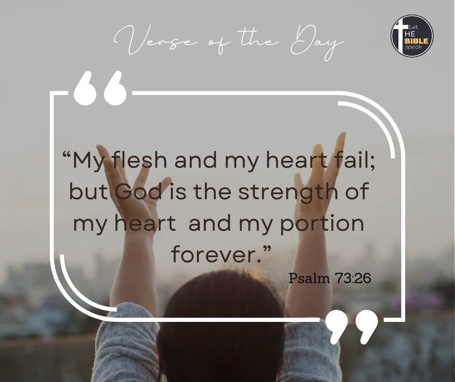 Godwakeupcall's tweet image. I am weak yet with You I am strong for You are my strength and my portion forever.
Have a great day!