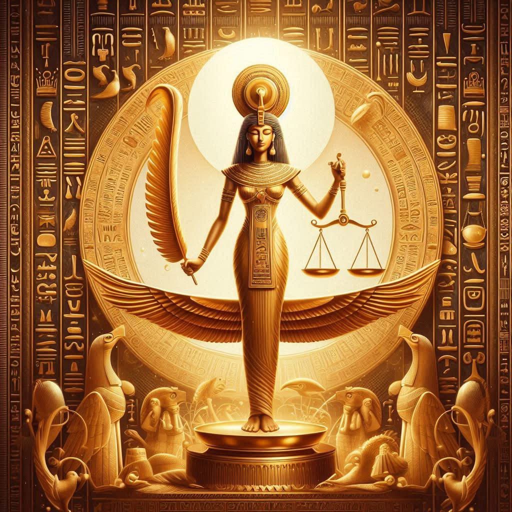 GEK_movement's tweet image. As we exit the season of Set 🌪️we enter the season of Maat🪶/ Maat rules the eleventh month, of the Afrikan year. Meanwhile, Maat collects and assembles everything that was destroyed by set the Disruptor. She remembers everything that was put apart.