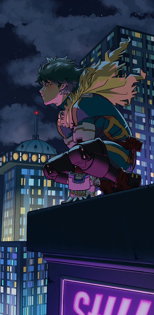 Superhero pose
#Izukumidoriya #Deku #MHA #BNHAfanart