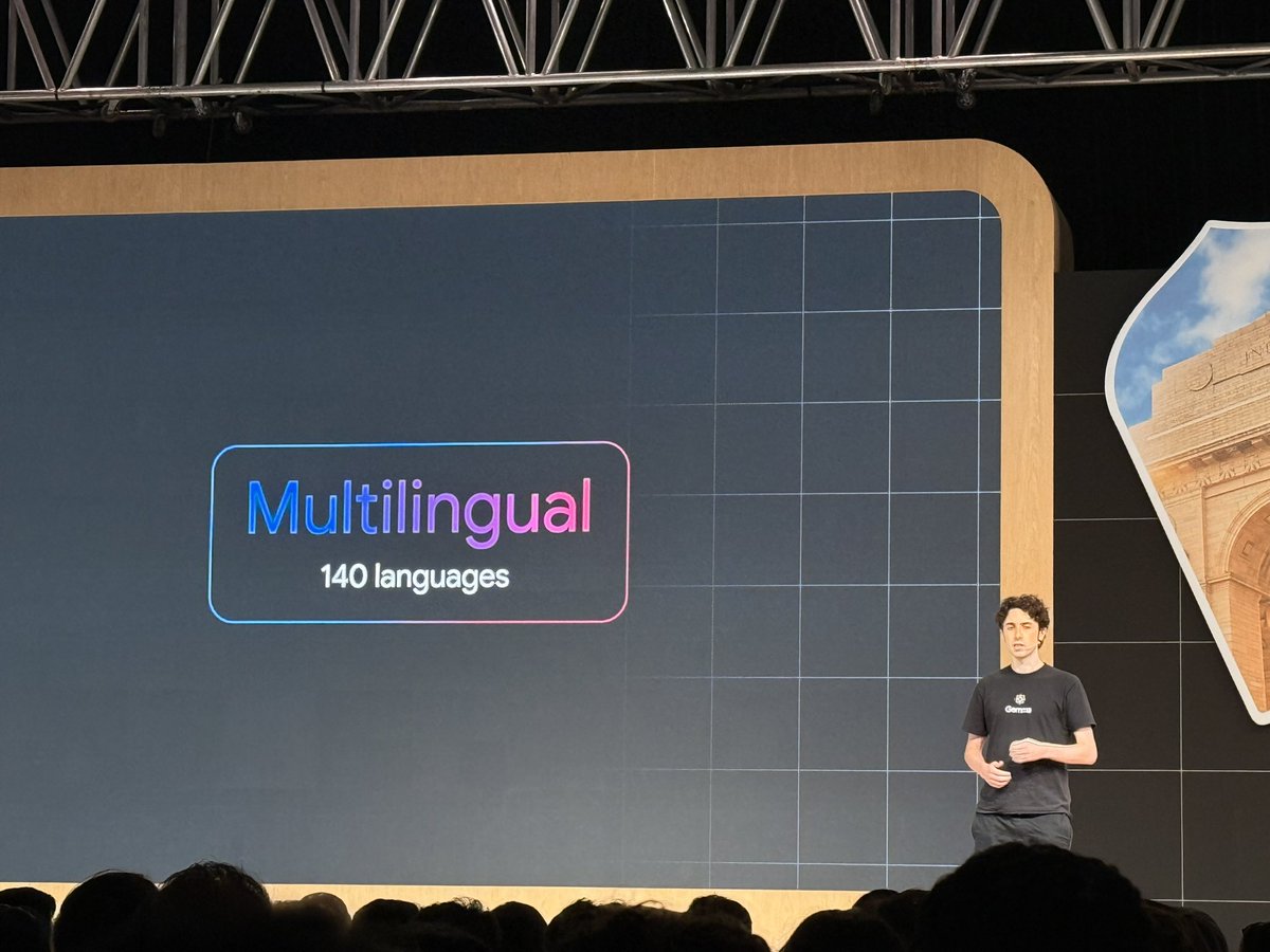 gdgmad's tweet image. Timothee Chalamet?
Does Gemma support Galach?
LISAN AL GAIB
@GoogleDevsIN @googledevs #IOConnect