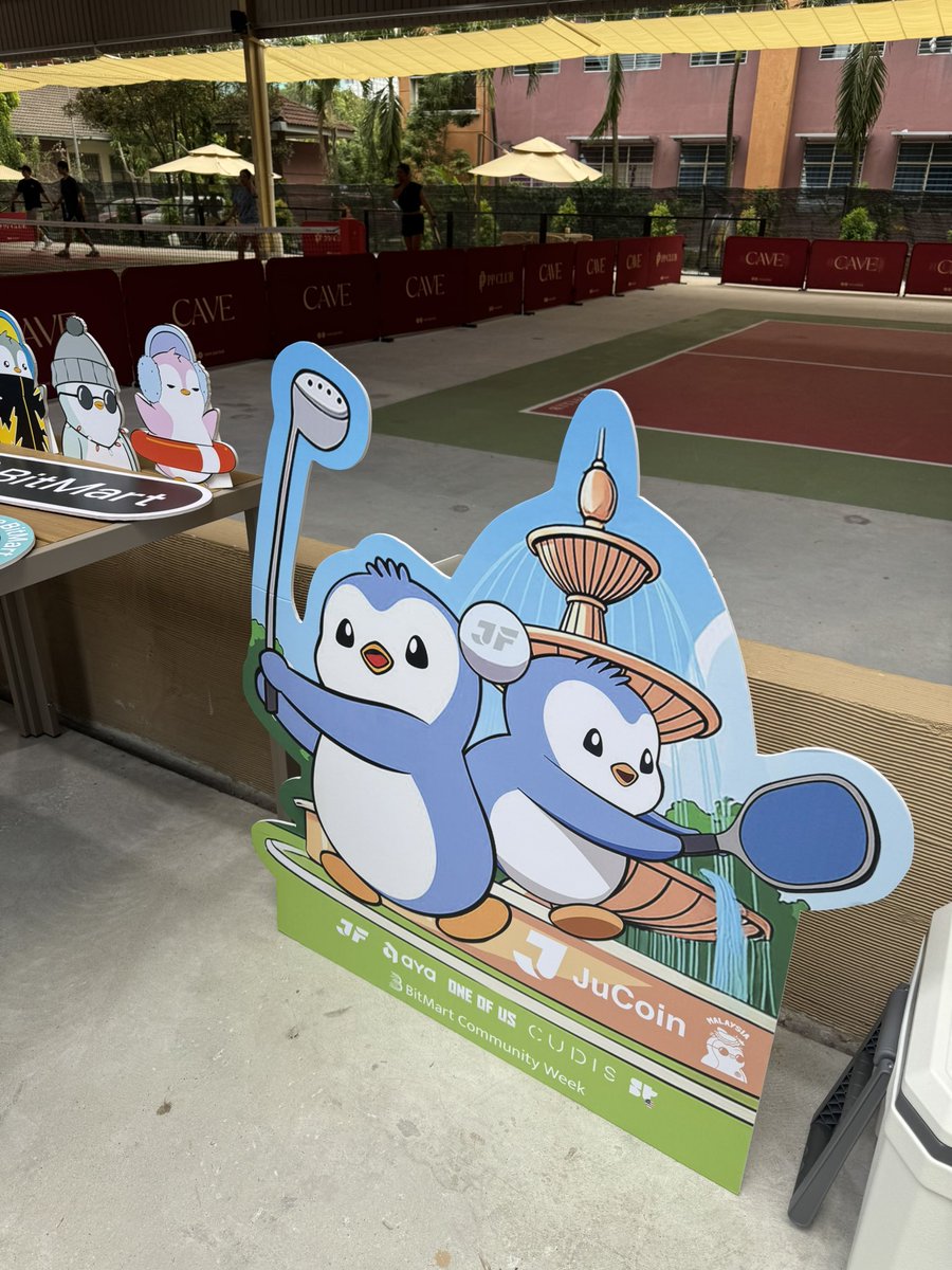 swiftie (@swiftie_hp) on Twitter photo Pudgy Pickleball is happening right now!
Courtesy of <a href="/pudgymalaysia/">Pudgy Penguins Malaysia ๐ฒ๐พ</a> and <a href="/Jucoinex/">JuCoin ไธจ100x Token. Infinite Earning ๐</a> Pudgy Pickleball is happening right now!
Courtesy of <a href="/pudgymalaysia/">Pudgy Penguins Malaysia ๐ฒ๐พ</a> and <a href="/Jucoinex/">JuCoin ไธจ100x Token. Infinite Earning ๐</a>