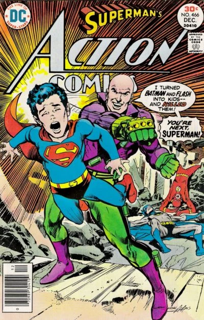 OsweltOrtiz's tweet image. Reply with similar comic covers that AREN'T RELATED TO SUPERMAN
I want to see other superheroes doing crazy stuff