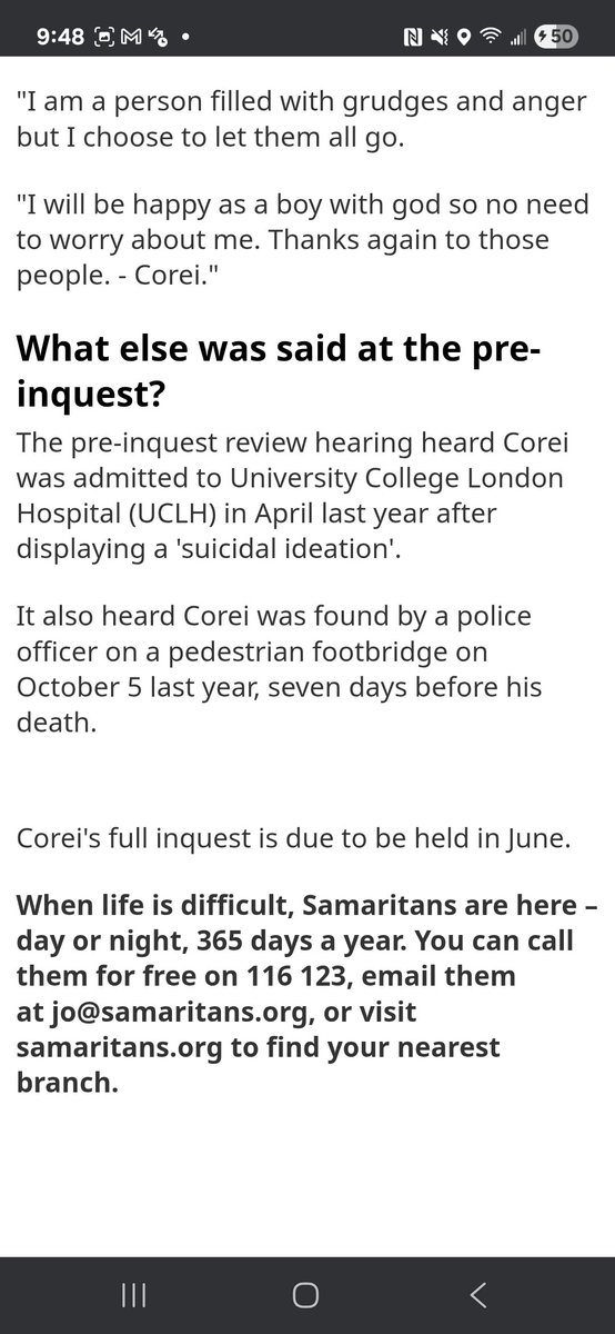TTExulansic's tweet image. Dead Names: Corei Hall
A 14 year old female to male social transitioner ended her life in October 2023. It is unclear if she was also on testosterone, which is known to be associated with increased suicidality in women with a history of suicide attempts. The note blamed…