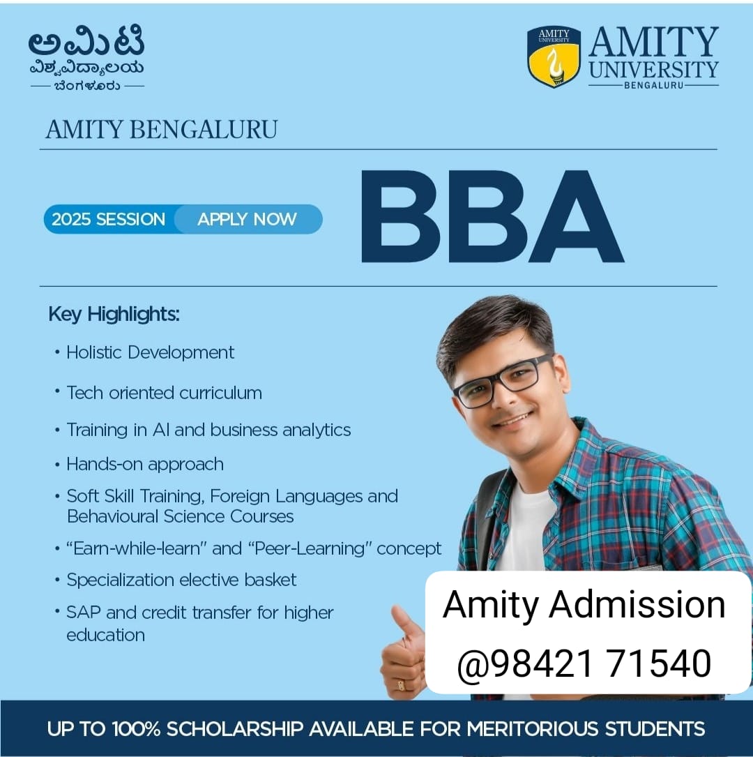 Amity University tweet media