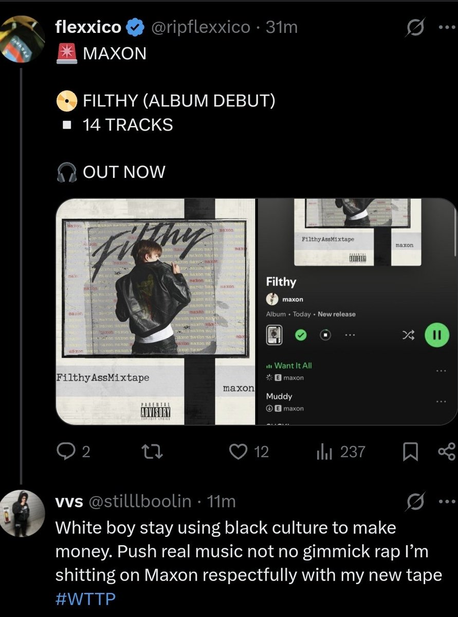 vvs_archive's tweet image. 馃毃 Vvs Throwing Shots At Dazed Within Industry Plant Rapper 'Maxon Margiela'.
The #WTTP Rollout Keeps Showing The CVS Don Got Smoke For Everybody
