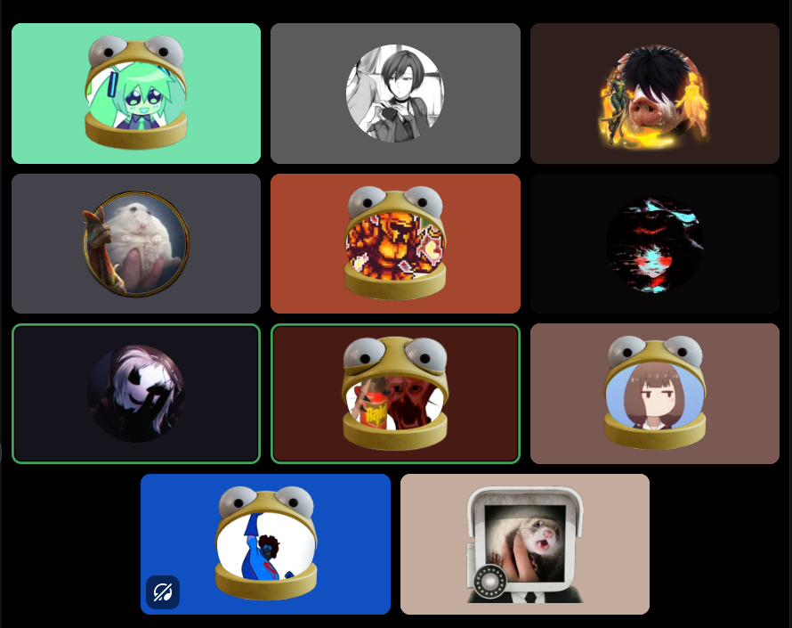 Shiro_and_Grim's tweet image. la primera impresión que le dimos a fewerbeary 😭😭
