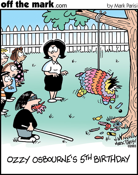 OffTheMarkComic's tweet image. From 2003, RIP Ozzy
