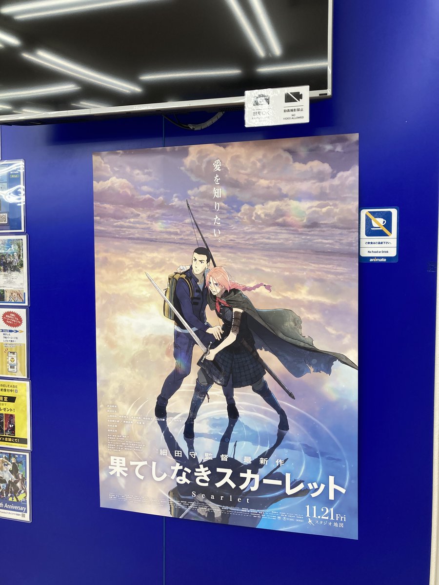 11月21日公開 細田守監督最新作『果てしなきスカーレット』の最新
