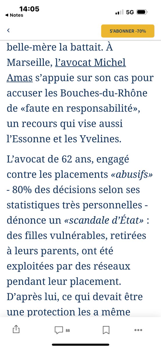 michel_amas's tweet image. Le Figaro me consacre quatre articles de Fond sur une période de trois semaines.
L'un sur moi, puis trois études de fond sur les situations. Le constat est unanime : " les enfants se prostituent parce qu'ils ont été placés".
lefigaro.fr/actualite-fran…