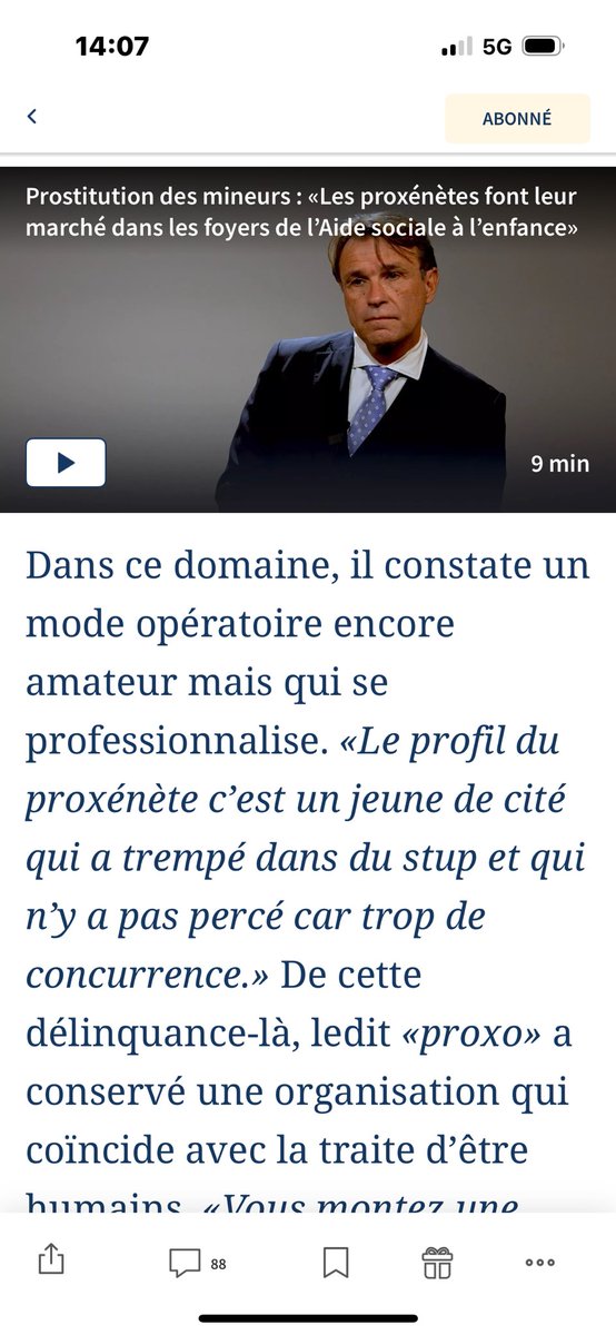 michel_amas's tweet image. Le Figaro me consacre quatre articles de Fond sur une période de trois semaines.
L'un sur moi, puis trois études de fond sur les situations. Le constat est unanime : " les enfants se prostituent parce qu'ils ont été placés".
lefigaro.fr/actualite-fran…