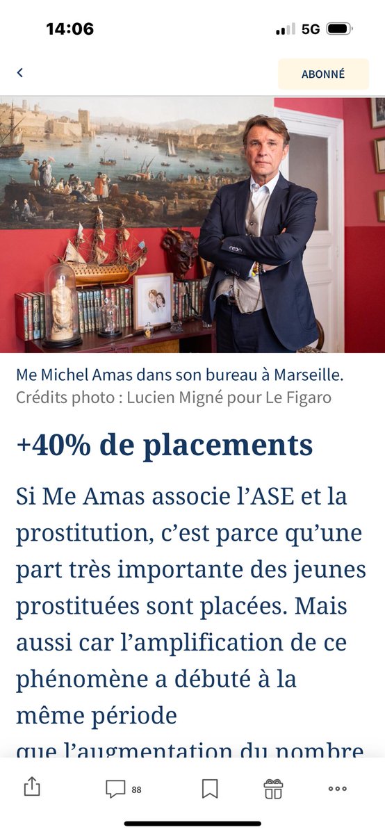 michel_amas's tweet image. Le Figaro me consacre quatre articles de Fond sur une période de trois semaines.
L'un sur moi, puis trois études de fond sur les situations. Le constat est unanime : " les enfants se prostituent parce qu'ils ont été placés".
lefigaro.fr/actualite-fran…