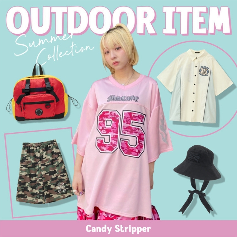 新品タグ付 CANDY STRIPPER ショルダーカットトップス M NEW ARRIVAL♡今週末入荷の新作 / CANDY STRIPPER
