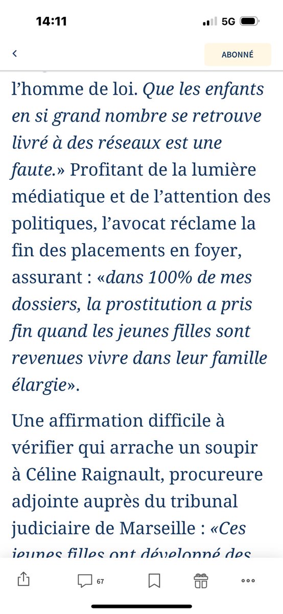 michel_amas's tweet image. Le Figaro me consacre quatre articles de Fond sur une période de trois semaines.
L'un sur moi, puis trois études de fond sur les situations. Le constat est unanime : " les enfants se prostituent parce qu'ils ont été placés".
lefigaro.fr/actualite-fran…