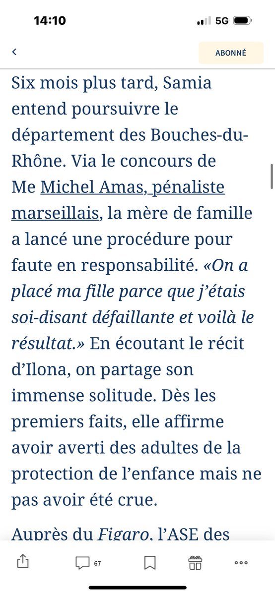 michel_amas's tweet image. Le Figaro me consacre quatre articles de Fond sur une période de trois semaines.
L'un sur moi, puis trois études de fond sur les situations. Le constat est unanime : " les enfants se prostituent parce qu'ils ont été placés".
lefigaro.fr/actualite-fran…
