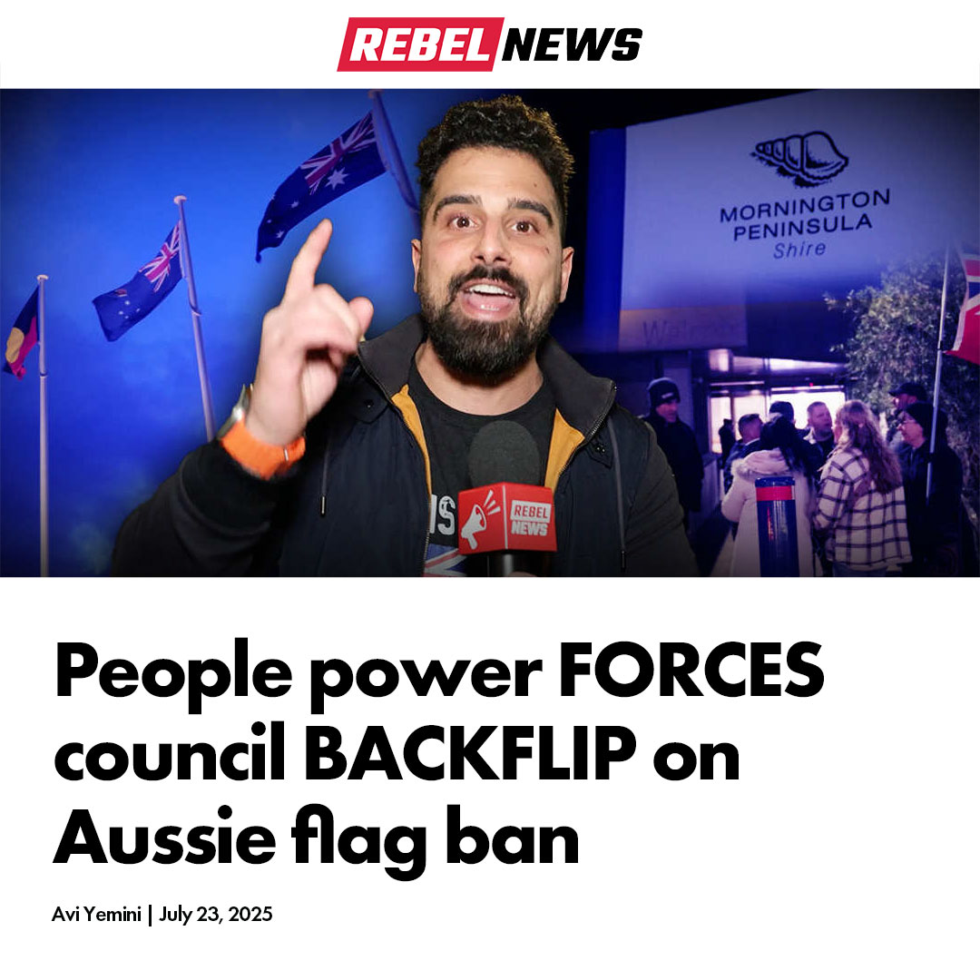 RebelNews_AU's tweet image. Outrage from everyday Aussies just forced a woke council to scrap its sneaky plan to sideline our national flag.
FULL REPORT: rebelne.ws/46tuELf