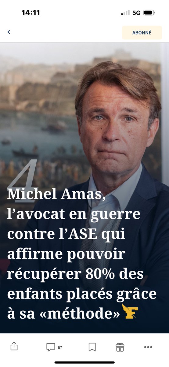 michel_amas's tweet image. Le Figaro me consacre quatre articles de Fond sur une période de trois semaines.
L'un sur moi, puis trois études de fond sur les situations. Le constat est unanime : " les enfants se prostituent parce qu'ils ont été placés".
lefigaro.fr/actualite-fran…