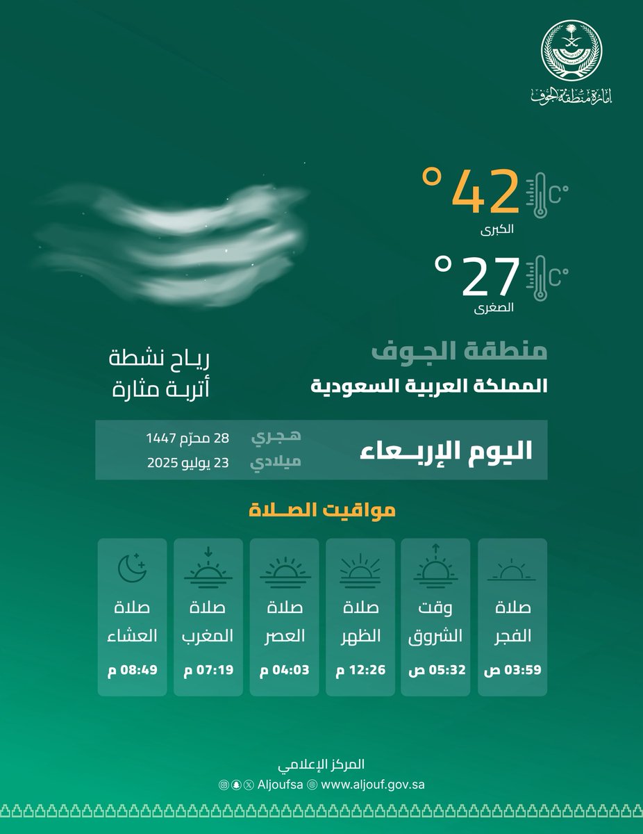 AljoufSA's tweet image. #منطقة_الجوف