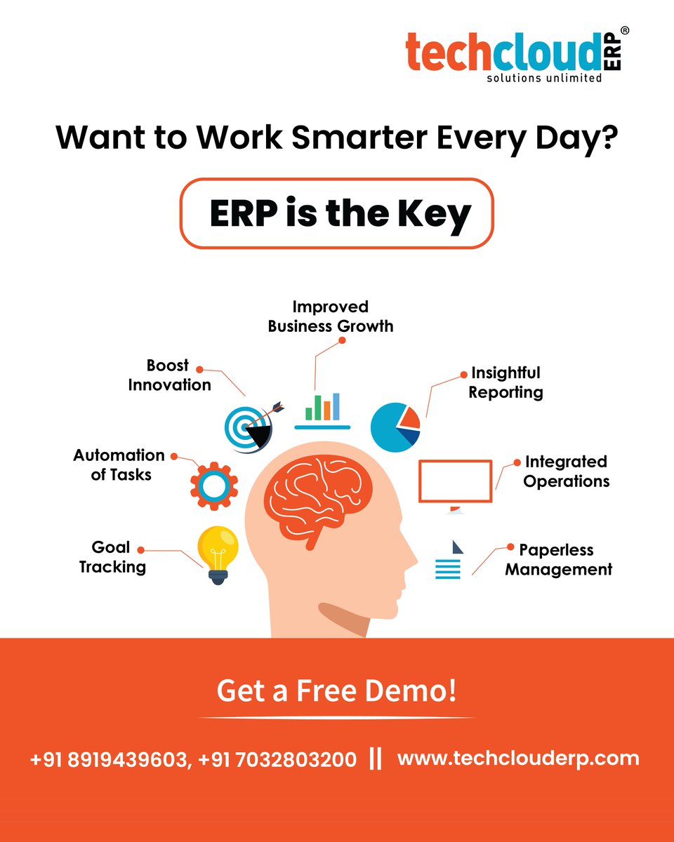TechCloudERP's tweet image. Want to work smarter every day?

#techclouderp #BestERP #TaskManagement #PaperlessManagement #InsightfulReport #Productivity #FutureOfWork #BusinessAutomation #SmartERP #BusinessStrategy #WorkLifeBalance #instagramreel #Chennai #Coimbatore #viralreel #hyderabad #socialmedia