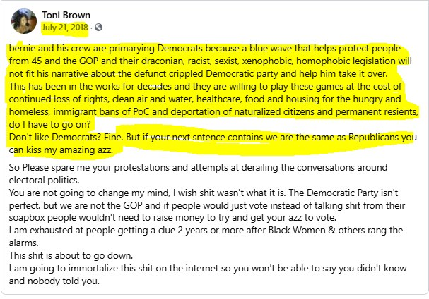 2018 WE TOLD YOU SO POST