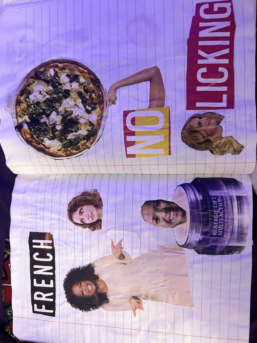 Autumnia4's tweet image. When I was like 10 I would cut out random shit from oprah magazines and make (?) idk 😭