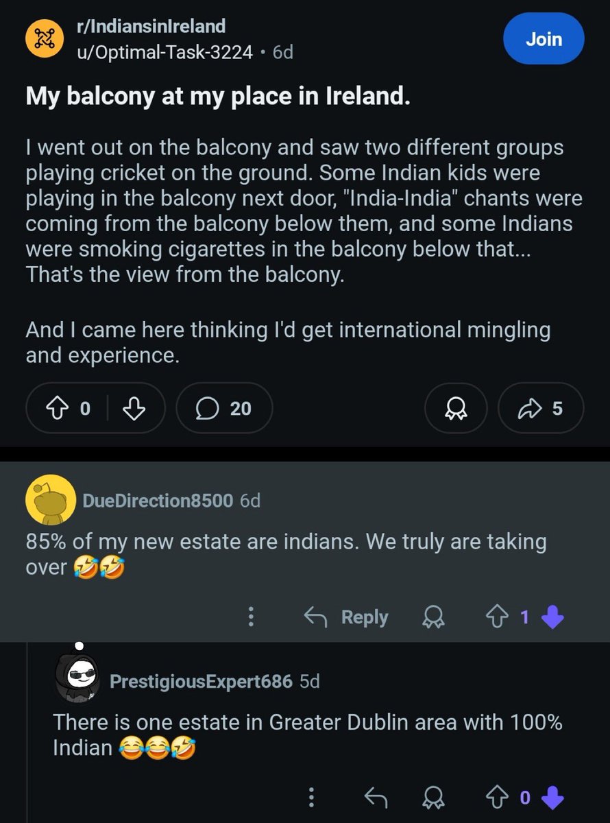 real_eire's tweet image. Legal immigration is a thousand times worse than illegal immigration.
The Indians are the driving force in the housing crisis and they’re laughing at us.