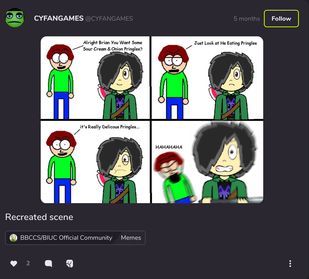 baldislop's tweet image. (Once again, submitted by @idkblue21lmao)