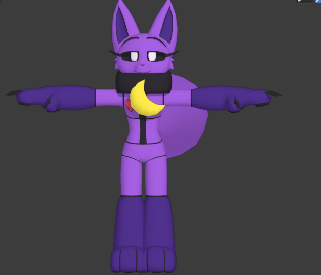 InqyKitti's tweet photo. Its probably been a year since i mentioned that i was gonna model both of them and during my freetime i ended up actually modelling one of them :3

AU and design by: @CrazyCakeParrot 
love your catnap design..he just like me fr
#blender3d #VRChat https://t.co/Ot5VDryltz