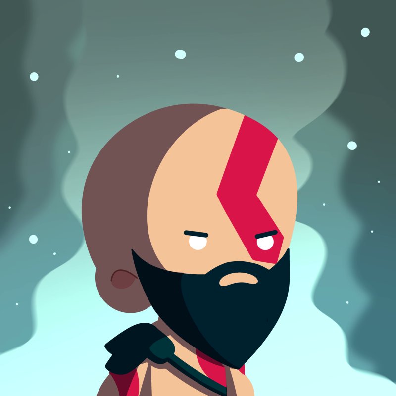 I present Kratos the God of War 🪓

and then theres me.

just a stupid kid 🫥