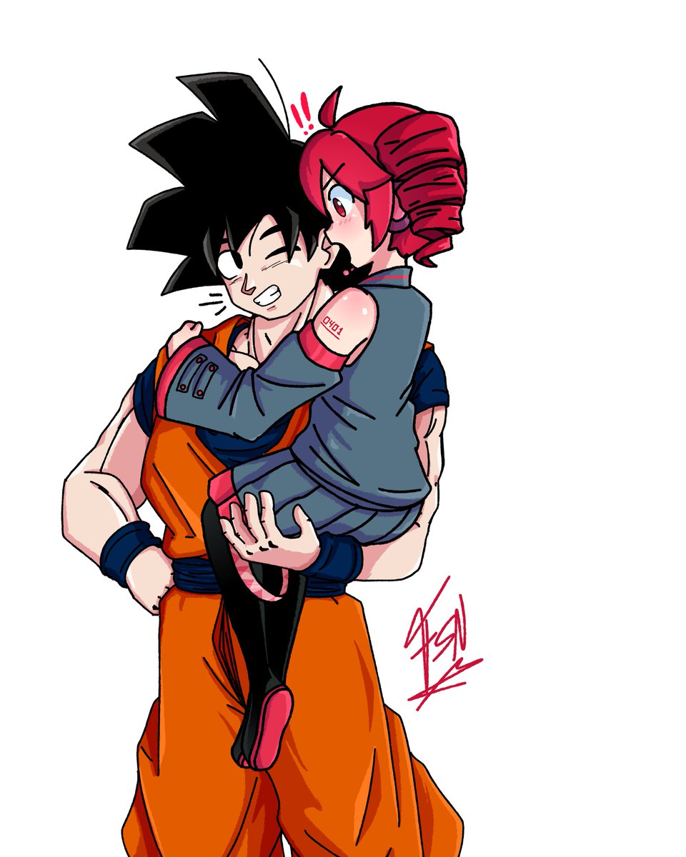 Frasenu's tweet image. Goku X Teto
#悟空 #SonGoku #goku #重音テト #kasaneteto #UTAU