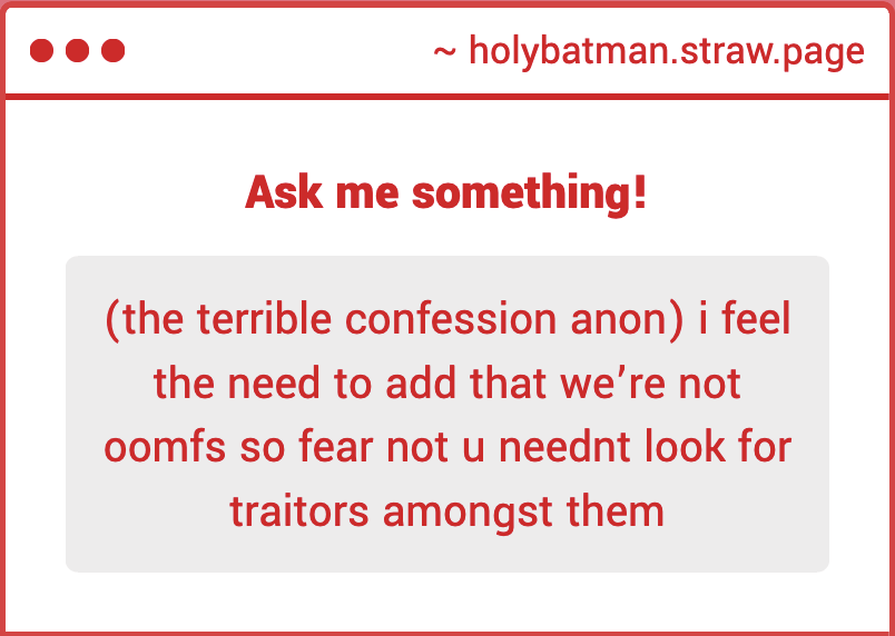 holybatmans's tweet image. lmaooo your second message 😭😭
re: fics, yeah it's rough out there and forever frustrating. it sucks how many fics are bat-centric, because that's why we get more fics w/ hal & damian than hal & carol. but it is also on us as a group to help change that, you know?