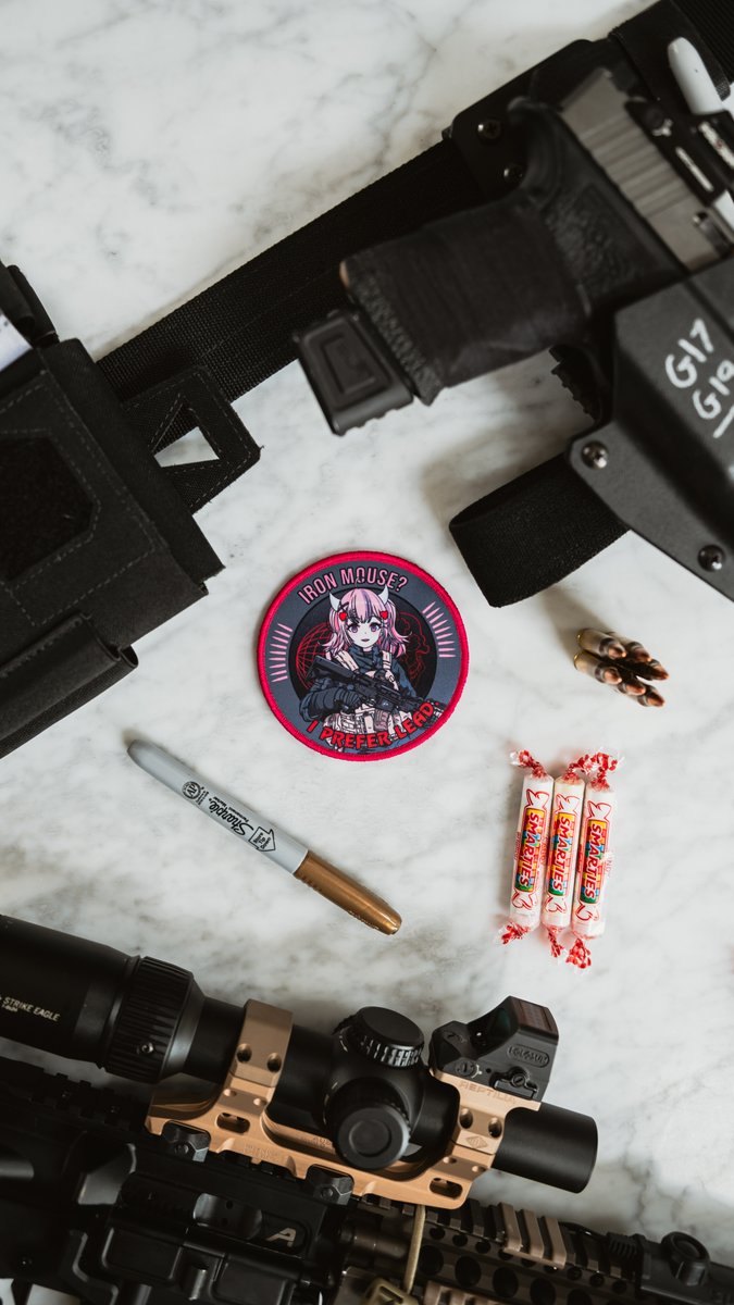 IRON (LEAD) MOUSE PATCHES AVAILABLE!

hellsent.us/product/iron-m…
hellsent.us/product/iron-m…

#ironmouse #ironmouseart #ironmousefanart #vshojo #vtuber #vtubers #animeart #ironmousecosplay #moralepatch #patches #animepatches #アイアンマウス