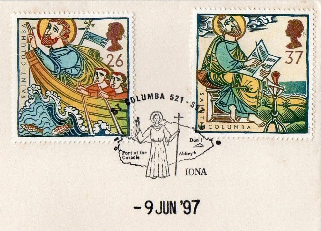 lorraineelizab6's tweet image. 23 July: St Fethchú, a bishop. O'Hanlon identified bishop Fethchú as one of St Columba/Colmcille's 12 companions to Iona, Scotland. So, he would be 6th C, a brother of St Russen/Rus/Russus/Russenus & a son of Rodan. But identification is uncertain. 📷© @ionacommunity
