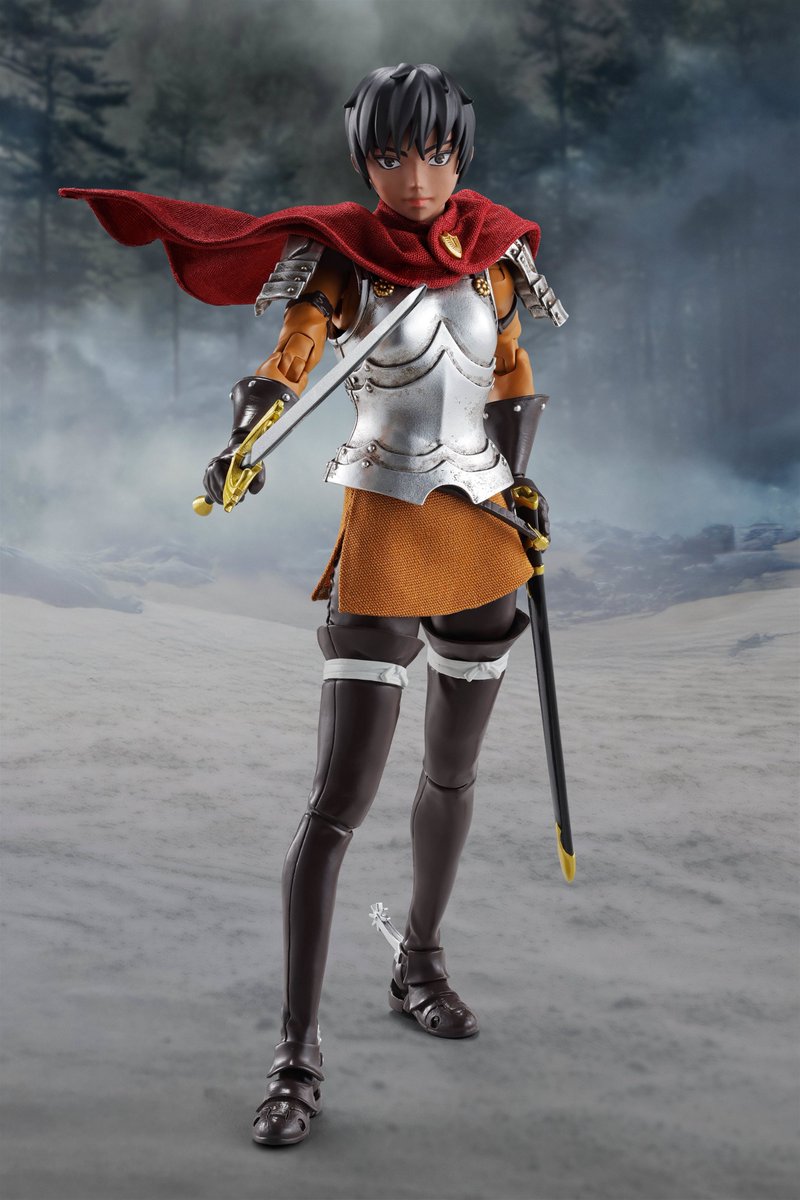 ShopCrunchyroll's tweet image. Fan-favorite Casca is joining the S.H.Figuarts lineup! Pose her to recreate scenes from the Golden Age Arc of Berserk ⚔️
GET: got.cr/cascashfiguart…
