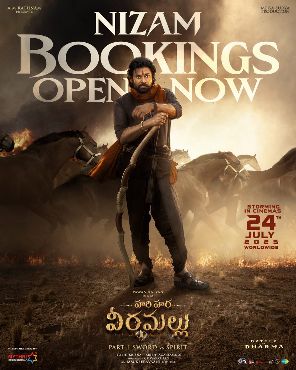 5665___'s tweet image. #HariHaraVeeraMallu @district_india yesterday sales 171K 🔥🔥🔥
#HariHaraVeeraMalluOnJuly24th