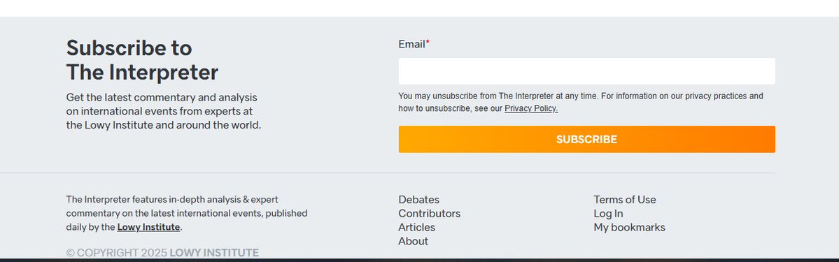 danielflitton's tweet image. You should do this. (bottom of the page) lowyinstitute.org/the-interpreter