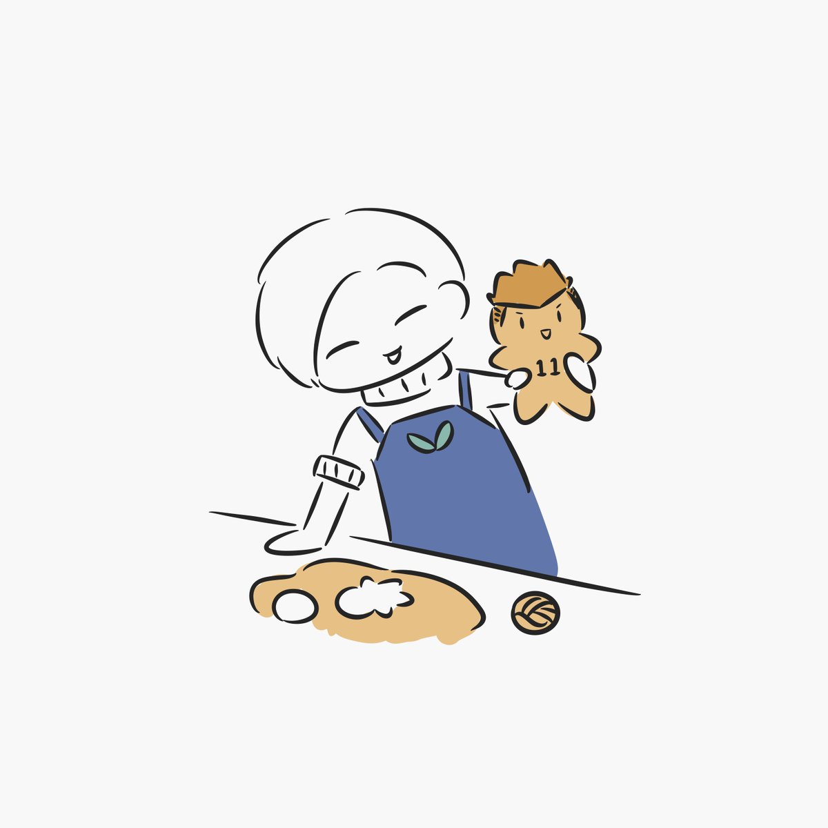tired_pomelo's tweet image. that baked my boyfriend into a cookie thing but i really love #kinkuni