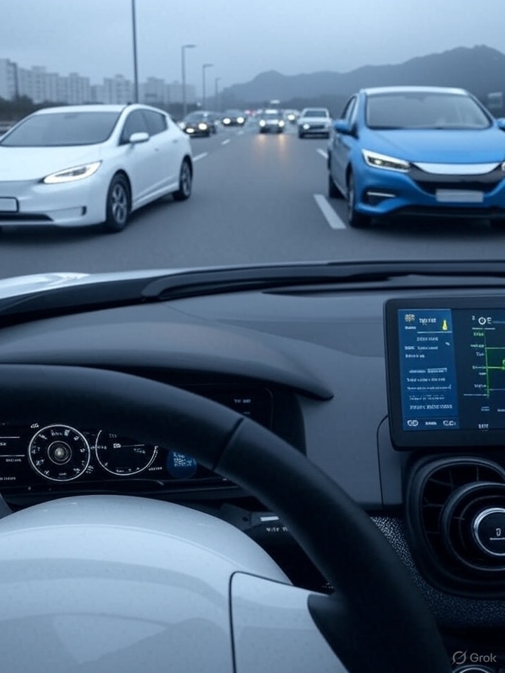 자동차끼리 대화할 수 있다면 어떨까요? 앞차가 급정거한다고 알려주고, 옆차가 차선 바꾼다고 미리 말해준다면 사고 위험도 줄어들겠죠. 운전은 소통이 필요해요. 커넥티드 기술, 안전을 위한 대화가 시작되었으면 좋겠어요.