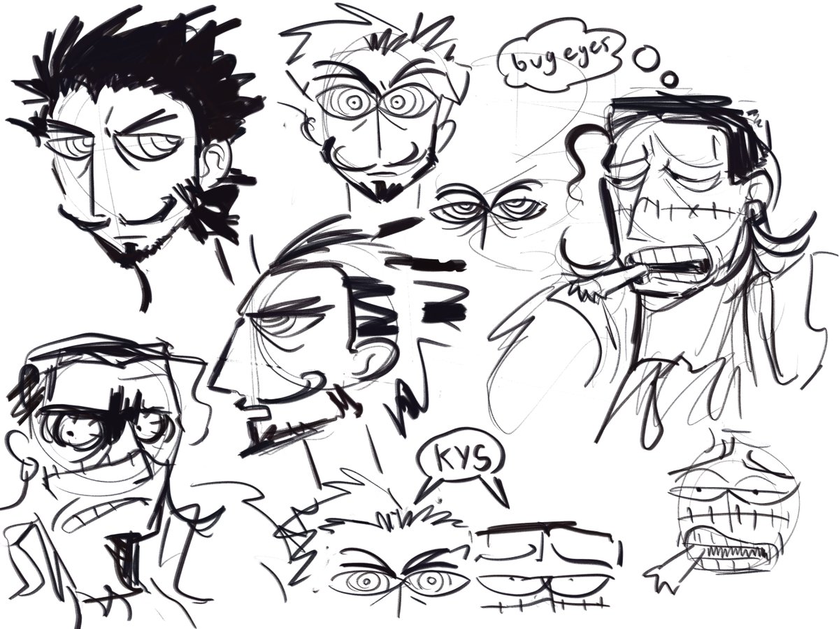 Zlartt's tweet image. late night doodles 😴
