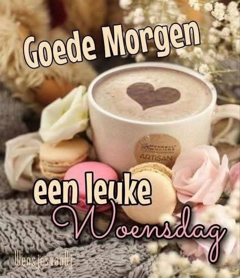 Goedemorgen iedereen