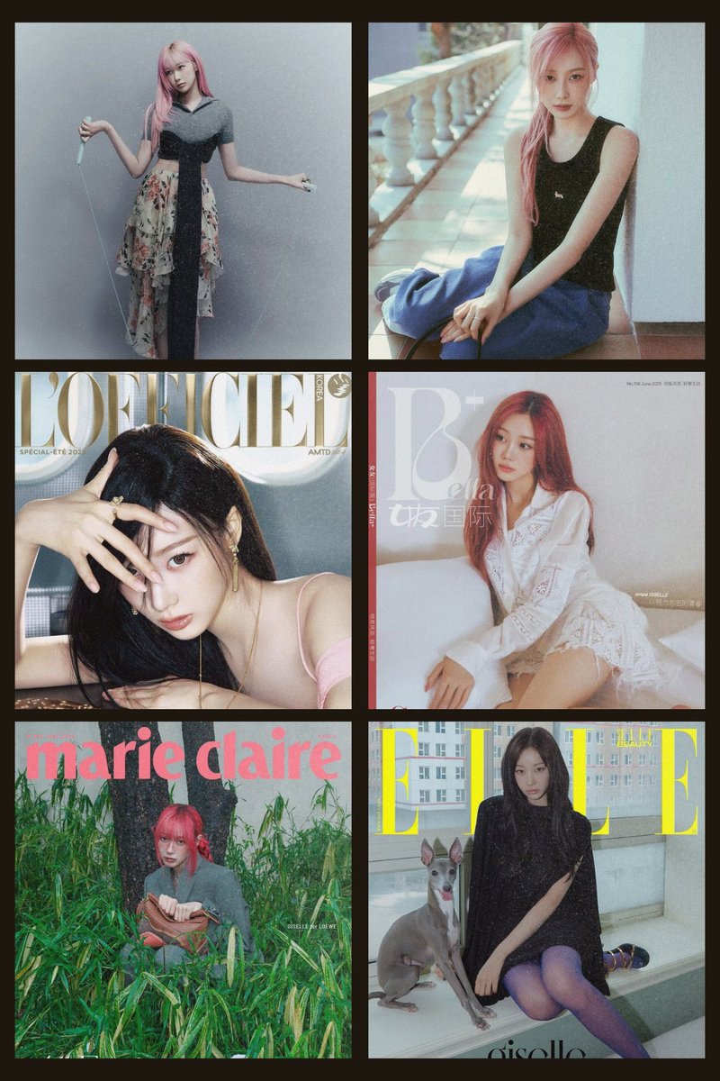 Giselle_GLOBAL's tweet image. #GISELLE's Magazine Photoshoots for 2025 (so far):
GISELLE x Loewe for Harper’s Bazaar February 2025 Issue
GISELLE x Maison Kitsuné's 2025 Spring/Summer collection
GISELLE x Chaumet for L’Officiel Korea YK Edition 2025 Summer Special
GISELLE for 女友BELLA+ June 2025 Cover Star…