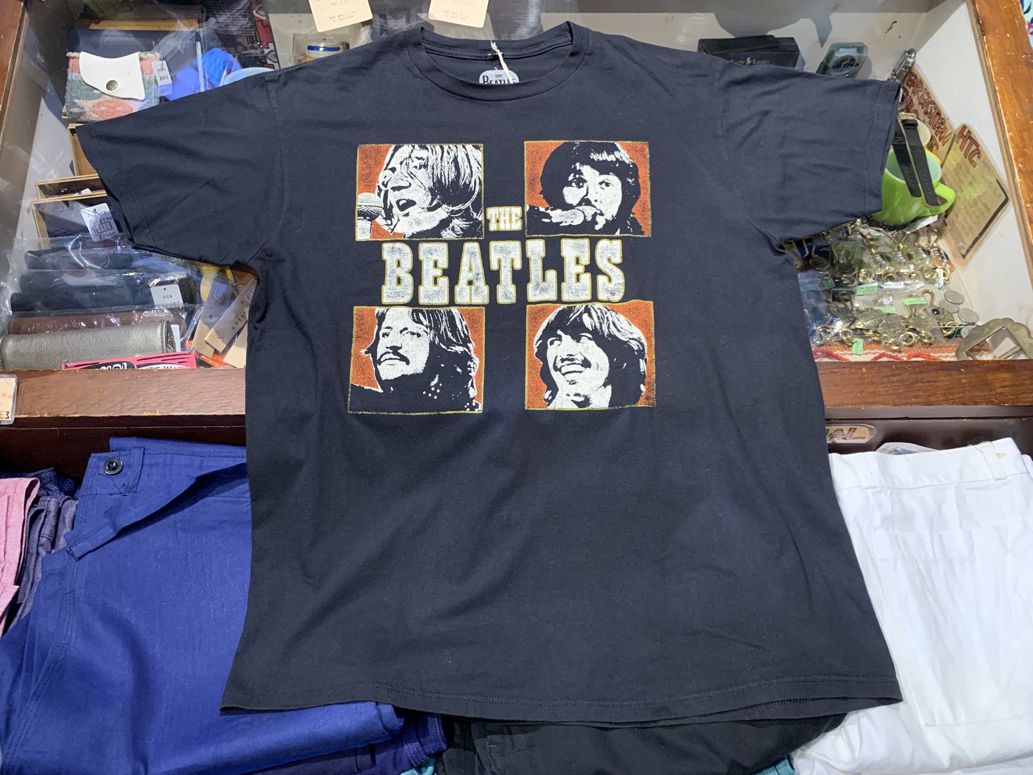 ビートルズ　アメリカ製　古着　Tシャツ 楽天市場】【マラソン26h限定10%OFFクーポン&P5倍】 90s USA製