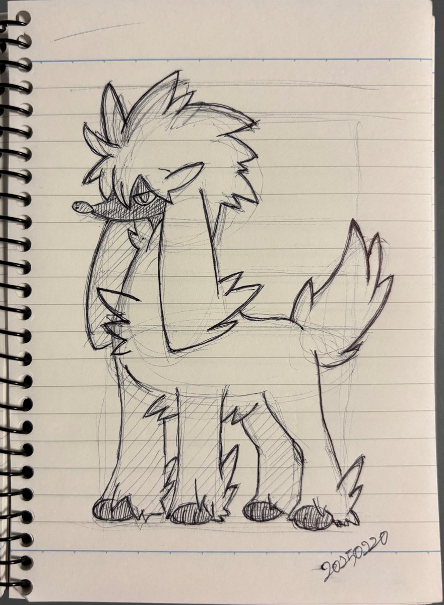 Vashowsen_'s tweet image. ポケモンの模写を(ほぼ)毎日練習してた時期がある
成果は不明🥴