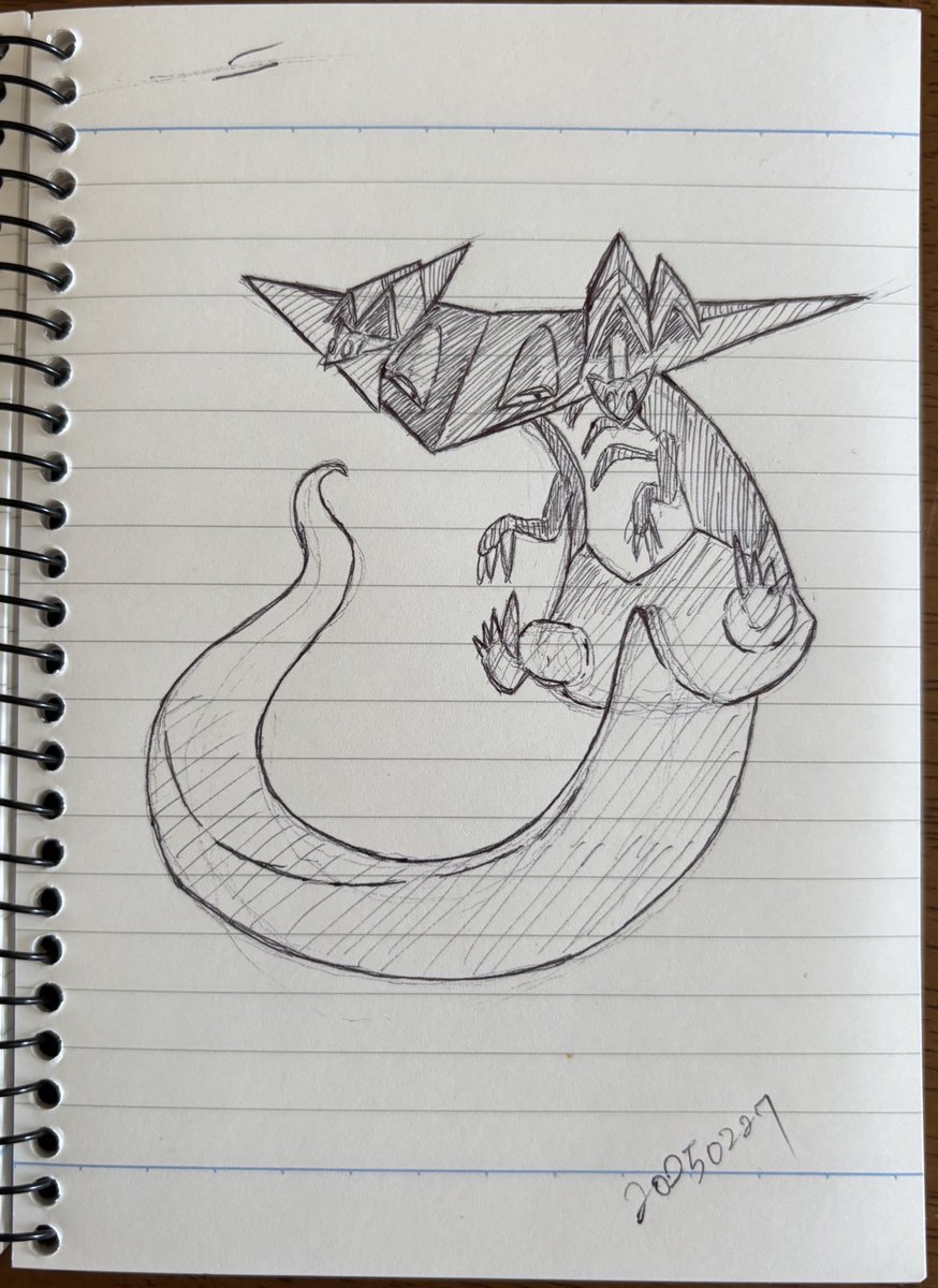 Vashowsen_'s tweet image. ポケモンの模写を(ほぼ)毎日練習してた時期がある
成果は不明🥴