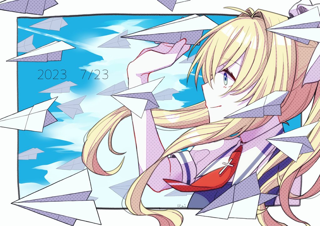 Rai_eaka's tweet image. 観鈴ちんの歴代誕生日イラストも置いとくか〜🙂‍↕️