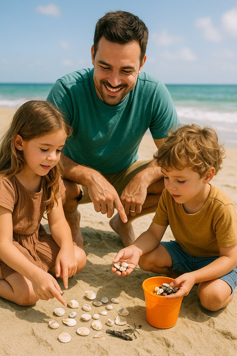 TinyTapEDU's tweet image. Sun, Sand, & STEM: Simple Beach Days Become Pop-Up Classrooms
School may be out, yet curiosity is perpetually “in.” Today’s Summer Learning Series drop transforms an ordinary shoreline stroll into a multidisciplinary micro-lesson you can finish in under 5 minutes.
No textbooks…