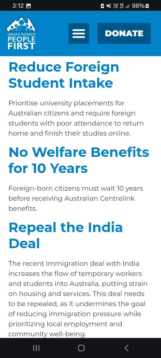 supportpfp's tweet image. There have been some discussions online about People First's policies on immigration.
Here they are, as clearly stated on the party website