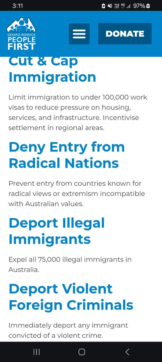 supportpfp's tweet image. There have been some discussions online about People First's policies on immigration.
Here they are, as clearly stated on the party website